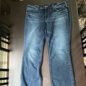 Silver Jeans Suki Slim Boot Curvy Mid Rise Jeans 18W